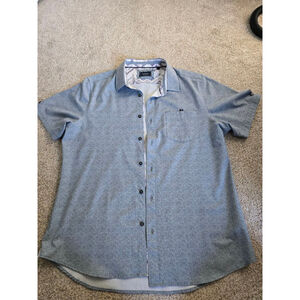 7 diamonds 4 way stretch performance shirt size L